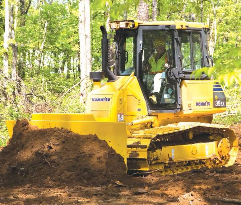 Komatsu D39EX-22 Dozer Specs