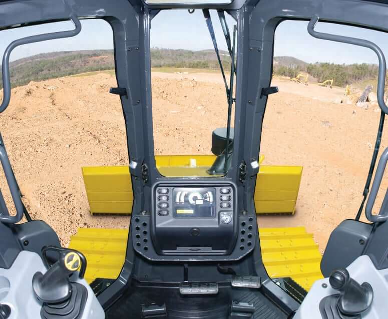 Komatsu D39PX-22 Dozer Cab and Dash