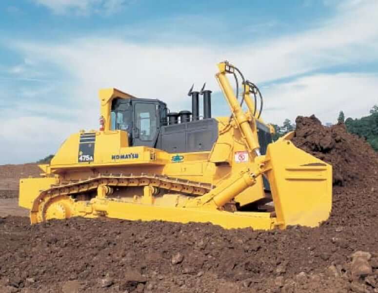 Komatsu D475ASD-5E0 Dozer Specs and Dimensions