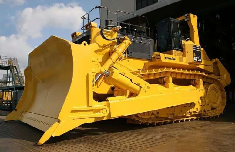 Komatsu D575A-3 Dozer Blade Capacity