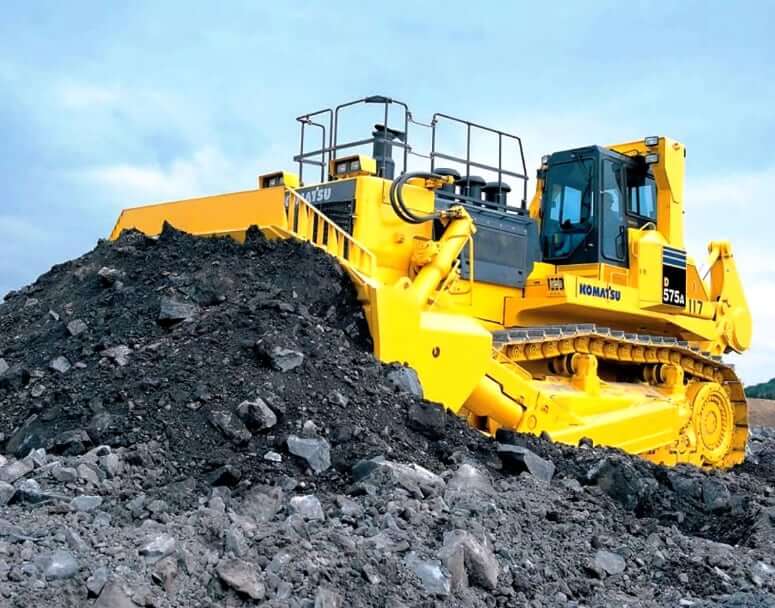 Komatsu D575A-3 Dozer Weight