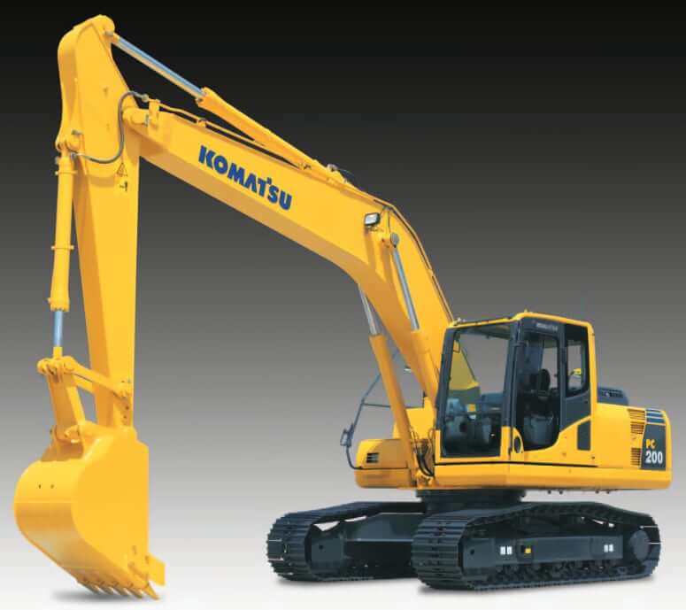 Komatsu PC200-8 Excavator Specs