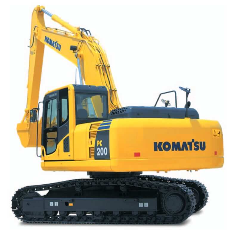 Komatsu PC200-8 Excavator Undercarriage