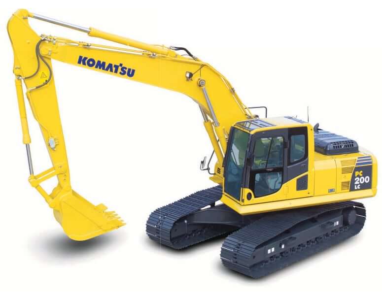 Komatsu PC200LC-8 Excavator Specifications