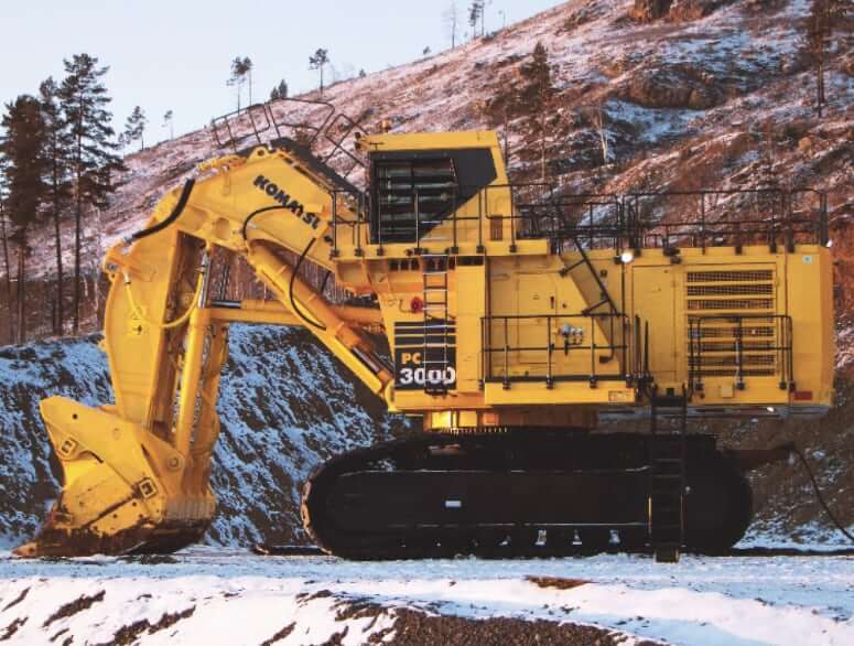 Komatsu PC3000-11 Excavator Specifications