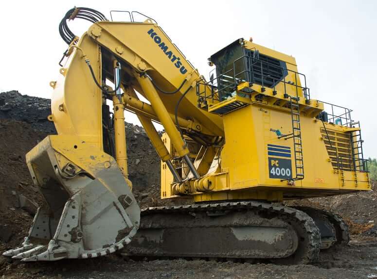 Komatsu PC4000-6 Excavator Dimensions and Weight