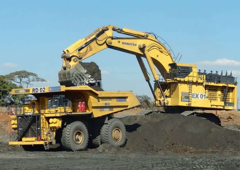 Komatsu PC5500-6 Mining Excavator Specs