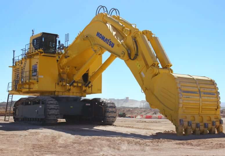 Komatsu PC8000-6 Backhoe Excavator Specs