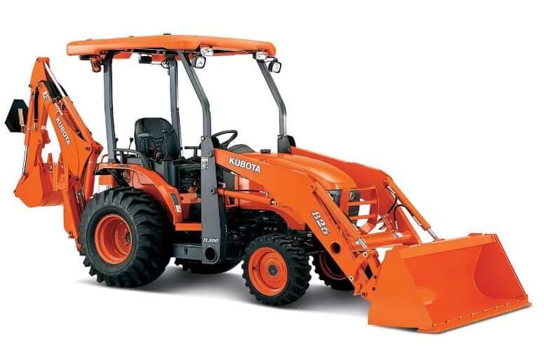 Kubota B26 Backhoe Loader Dimensions and Specifications