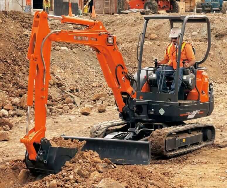 Kubota KX91-3 Mini Excavator Specs