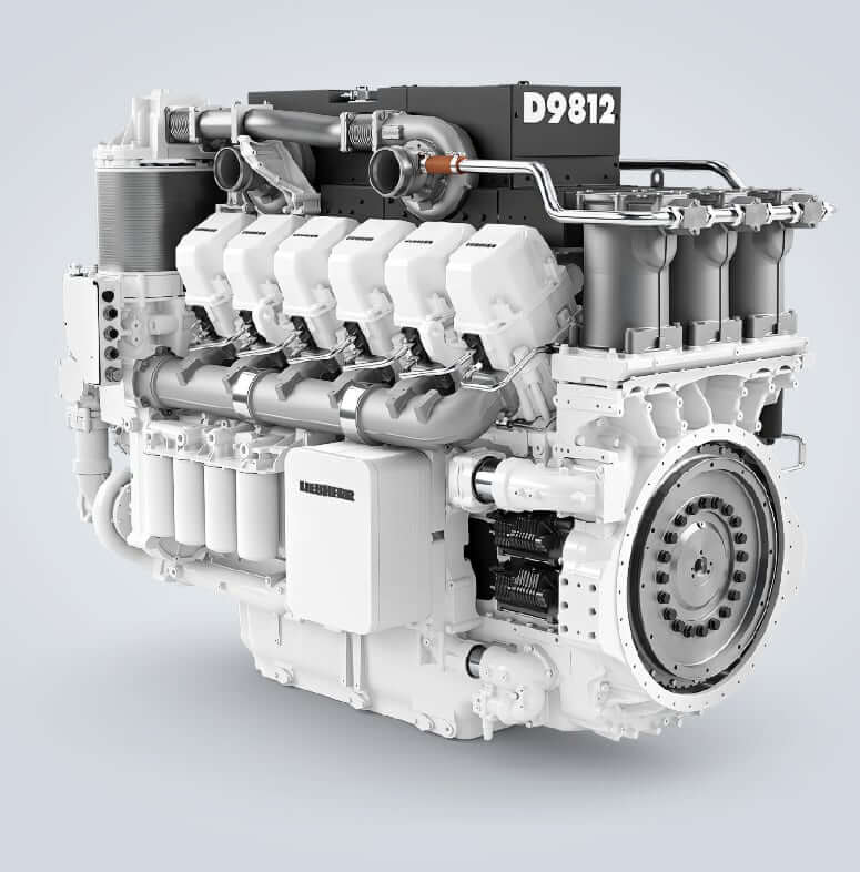 Liebherr D9812 Engine Specs