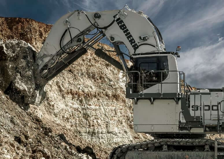 Liebherr R9100 G6 Shovel Attachment Specs