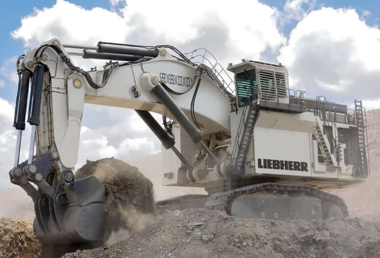 Liebherr R9800 G6 Specifications