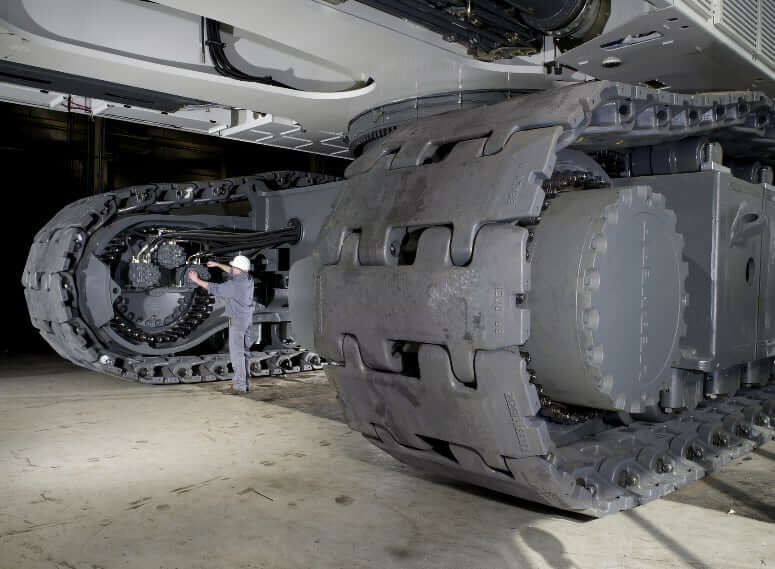 Liebherr R9800 G6 Undercarriage Specs