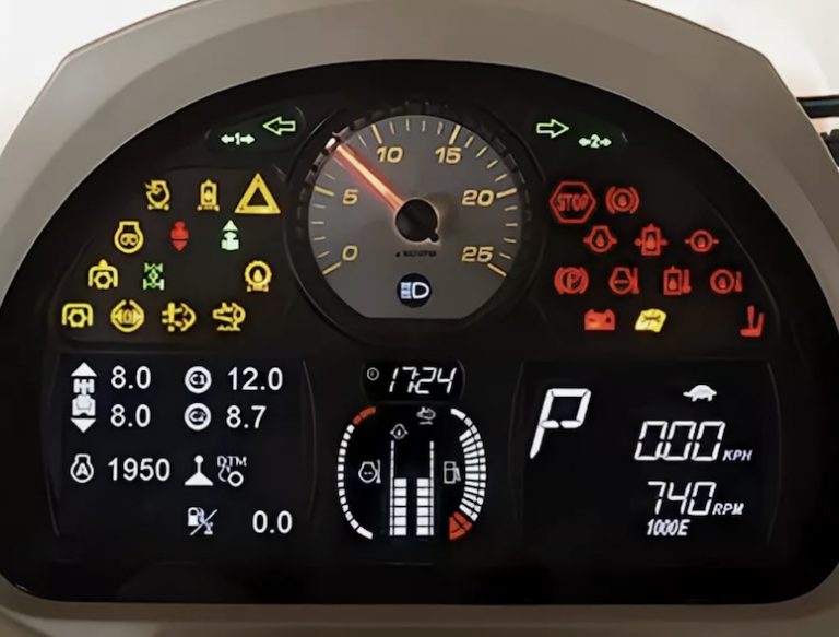 Massey Ferguson Dashboard Symbols, Indicators, Warning Lights & Gauges ...