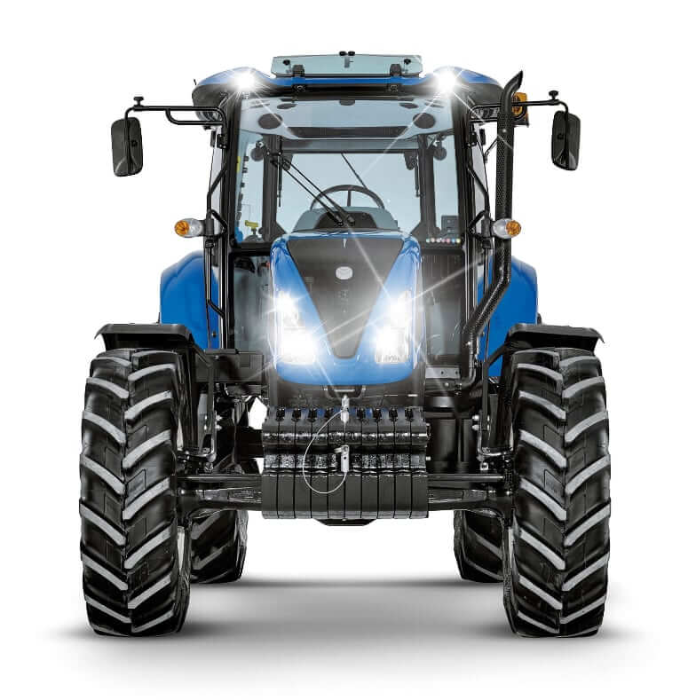 New Holland T5.105 Electro Command Dimensions