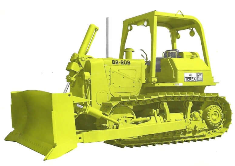 Terex 82-20B Dozer Specs and Dimensions