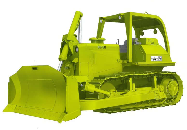 Terex 82-50 Dozer Specs and Dimensions