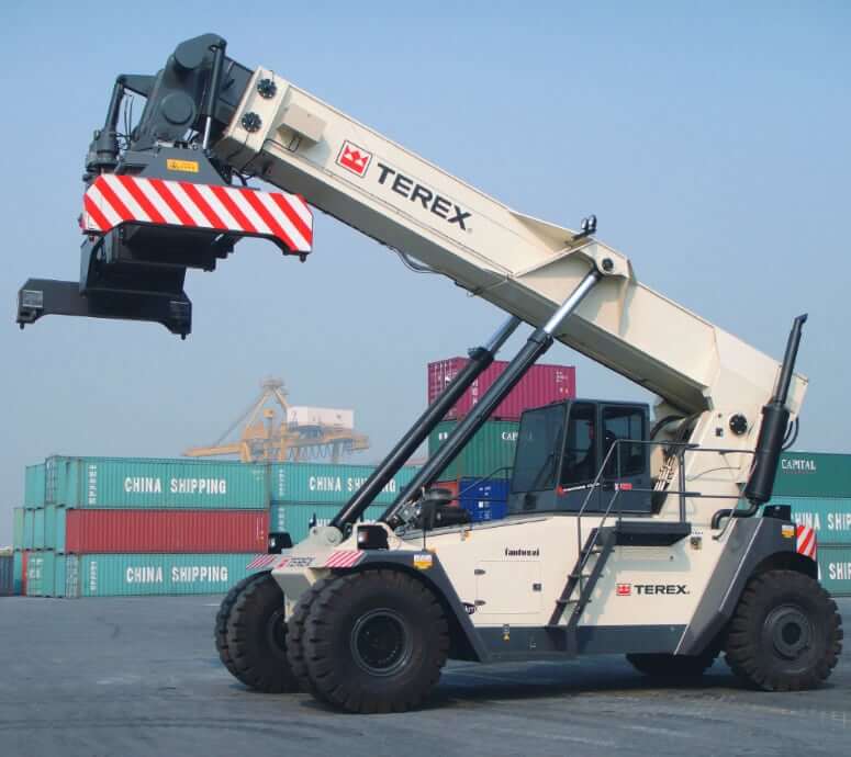 Terex CS45KM Reach Stacker Dimensions