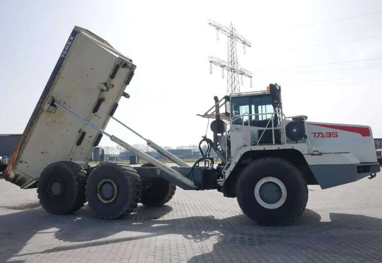 Terex TA35 Dump Capacity